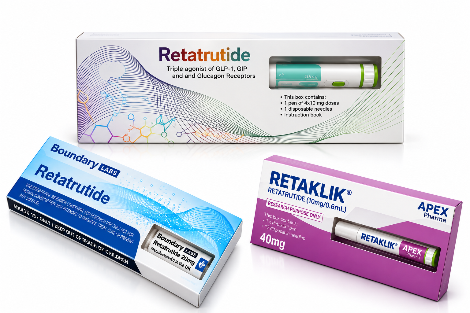 GLP-3/RET-A 40 mg Research Pen